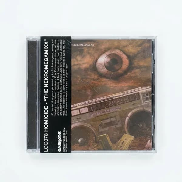 Homicide — The Nekromegamixx — sampul depan