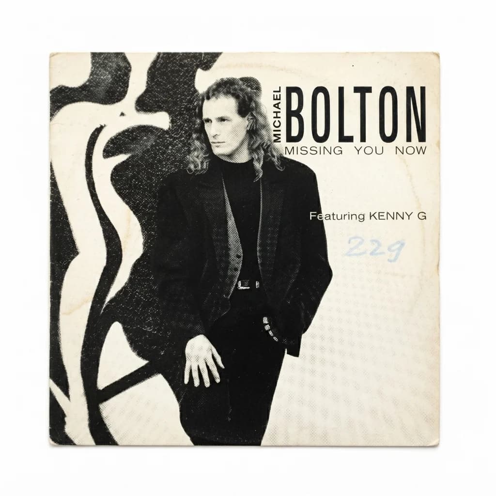 Michael Bolton feat Kenny G — Missing You Now — sampul depan