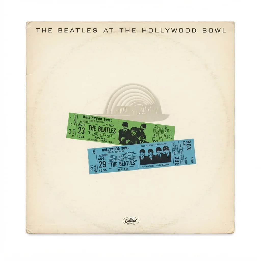 The Beatles — At The Hollywood Bowl - Live — sampul depan